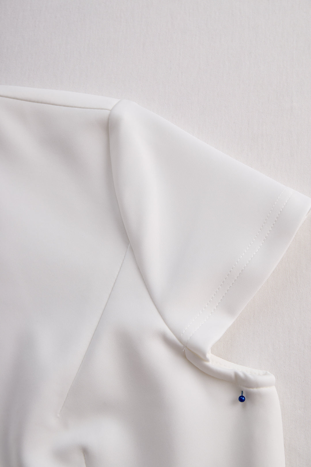 Elegant White Tailored Wrap Dress
